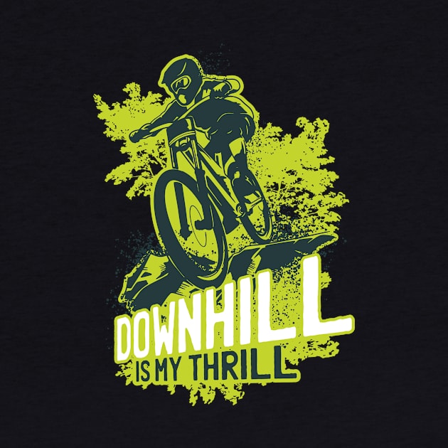 Cool Downhill Lover Design by LR_Collections